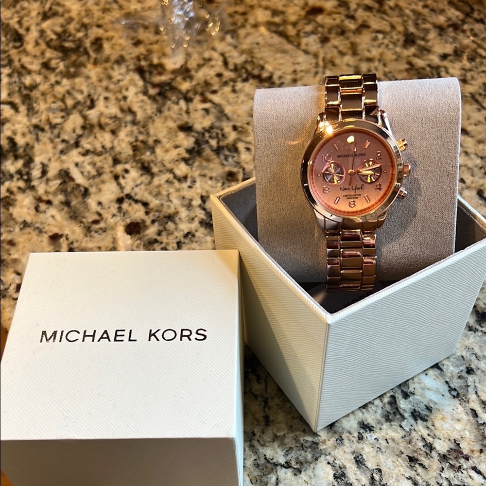 Limited Edition Michael Kors Rose Gold Women's Watch